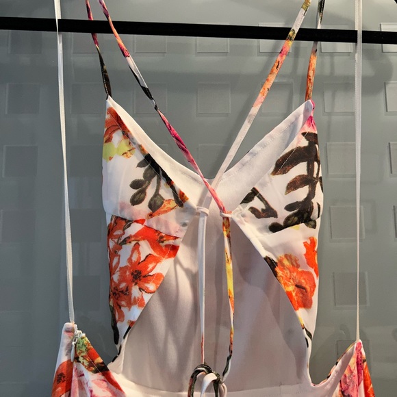 Maxi floral dress - Picture 3 of 5